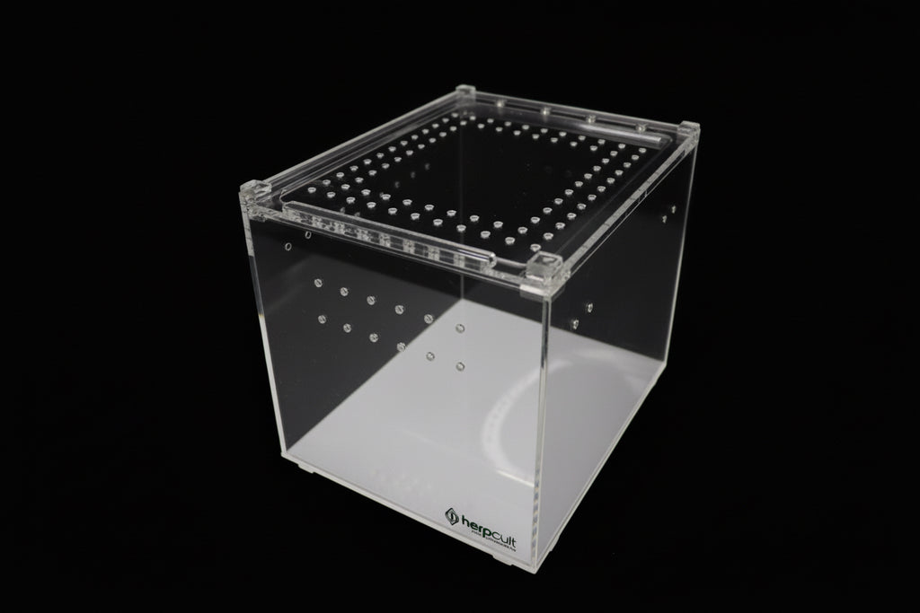 Acrylic Enclosure - Medium Flat Clear Top