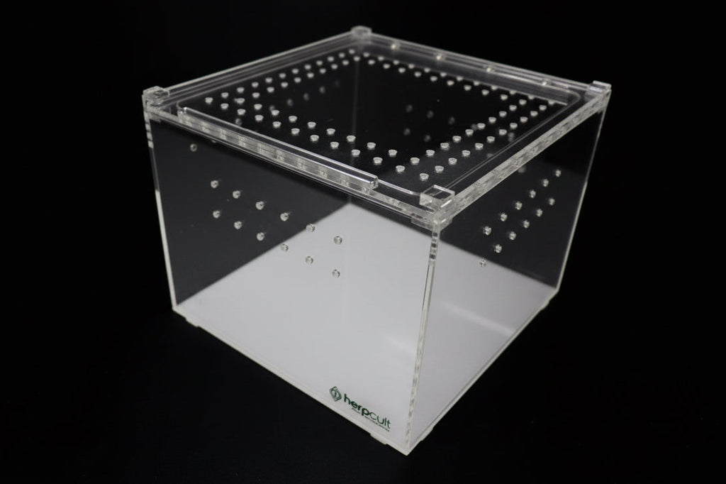Acrylic Enclosure - Medium Flat Clear Top